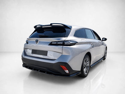 👉Splitter posteriore lucido nero in ABS per Peugeot 308 SW MK3 (2021-)👈