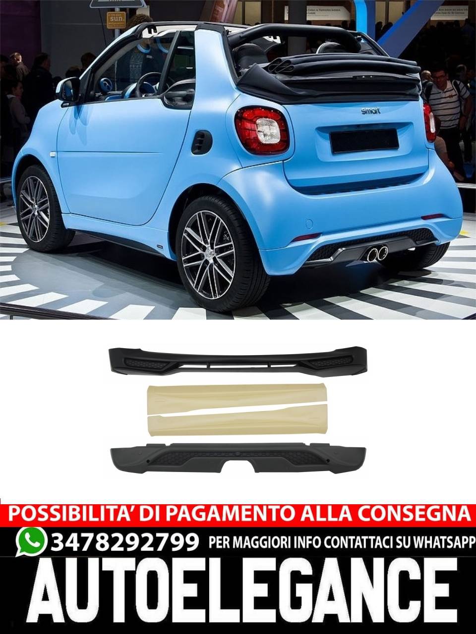 Kit completo adatto per Smart ForTwo 453 (2014-2019)