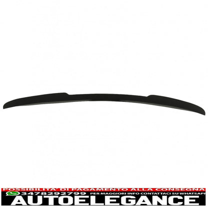 trunk spoiler suitable for alfa romeo giulia 952 (2016-2021) piano black 