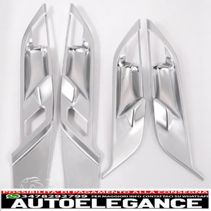 buchi maniglie porta gusci rivestimento porta cromato per bmw x1 f48-mostra il titolo originaletesto originaletürgriffmulden schalen türverkleidung chrom für bmw x1 f48 AUTOELEGANCERICAMBI