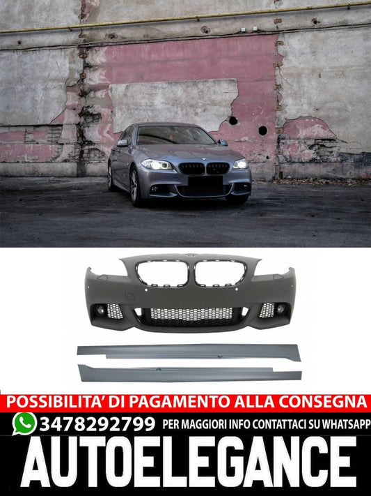 Front bumper with side skirts suitable for BMW 5 Series F10 F11 Non LCI 
