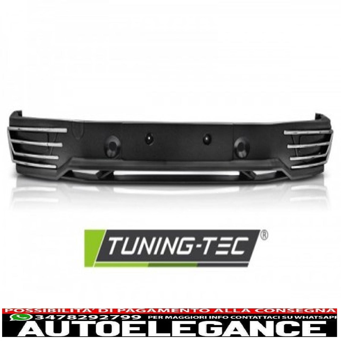 spoiler anteriore sportivo per vw t6 15-19