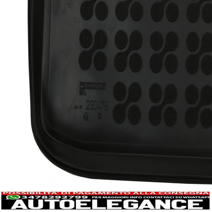 Black Rubber Boot Mat Suitable for Ford Puma (2019-up)