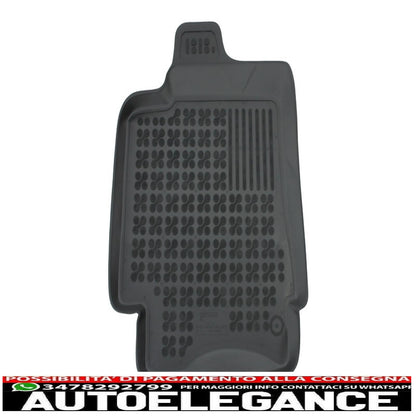 Black mat suitable for renault laguna iii 10/2007-2015