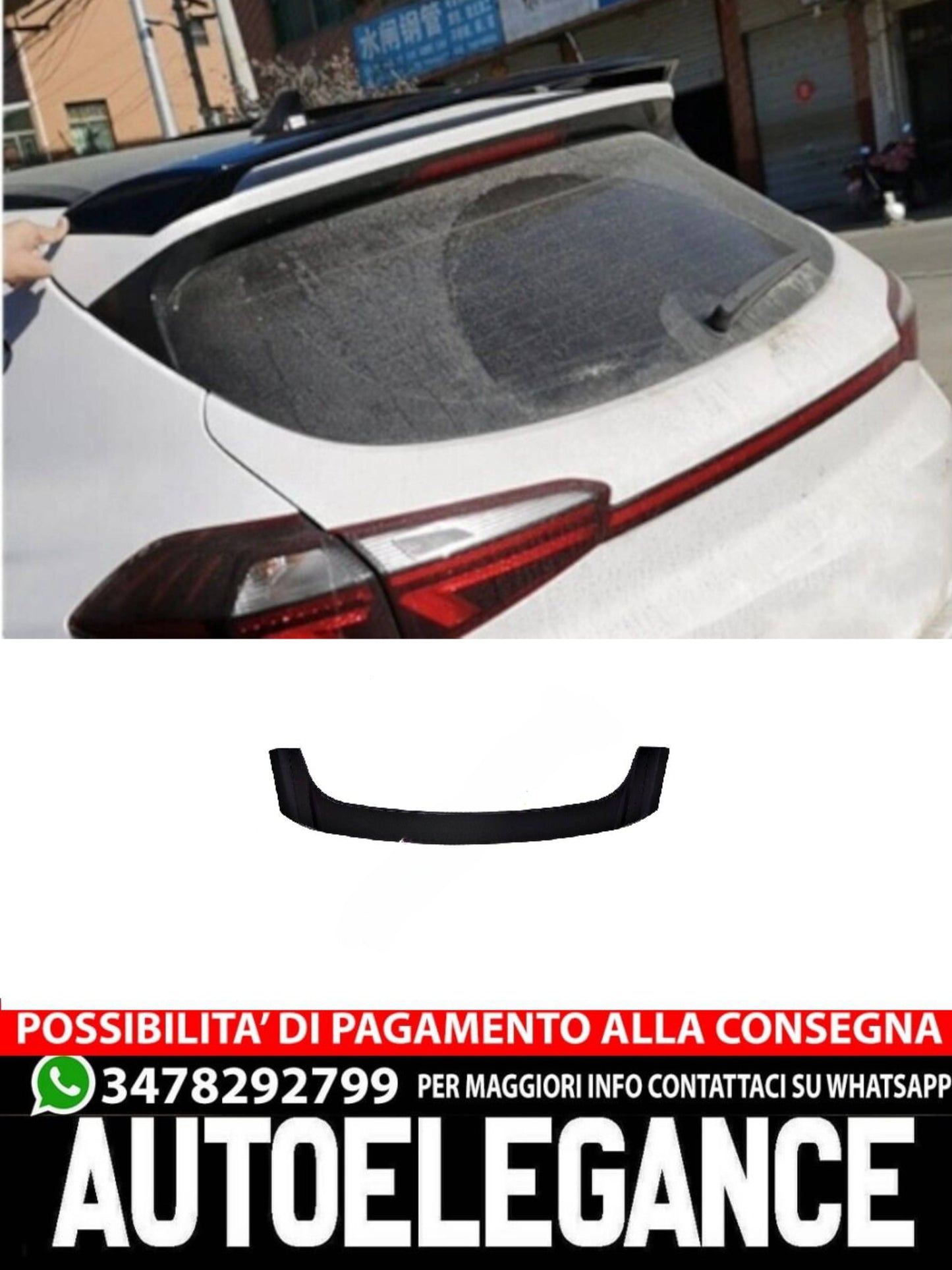 SPOILER adatto per Hyundai Tucson 2015-2020