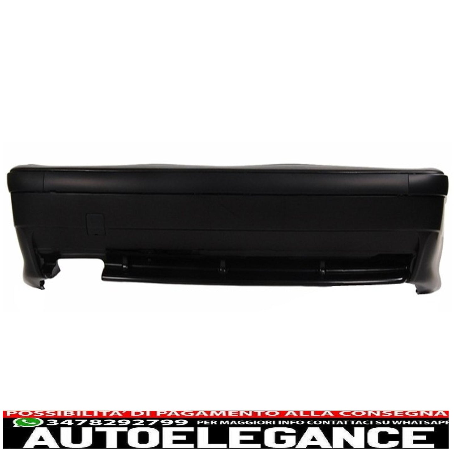 paraurti posteriore con minigonne laterali adatto per bmw e36 serie 3 (1992-1998) design m3