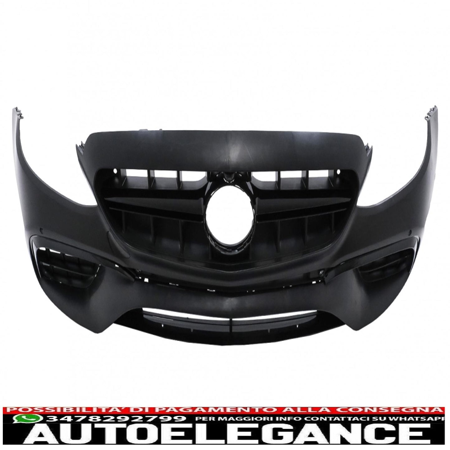 Front bumper suitable for mercedes e class w213 s213 c238 a238 (2016-2019) e63 design