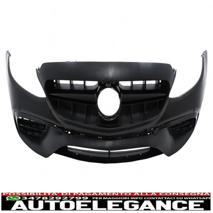 Front bumper suitable for mercedes e class w213 s213 c238 a238 (2016-2019) e63 design