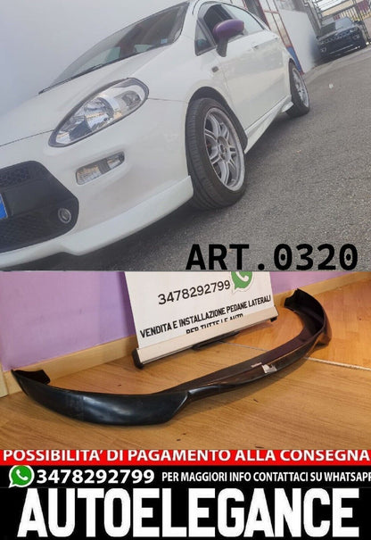 SOTTO PARAURTI ADATTI PER FIAT PUNTO EVO 2009-2012 LOOK SPORT GREZZO