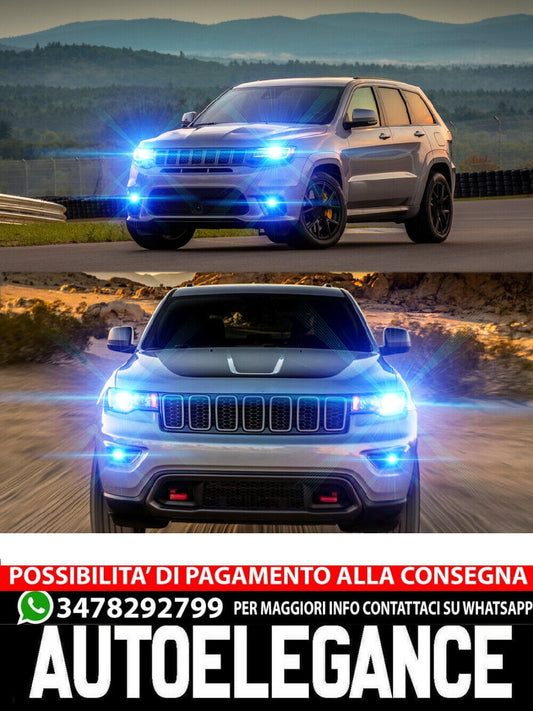 For Jeep Grand Cherokee 2019 2020 2021 LED Combo Headlights High/Low Beam 