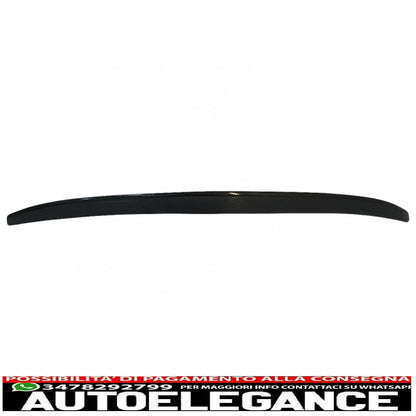 Trunk lid spoiler suitable for audi a7 4g8 s7 rs7 (2011-2017) real carbon 