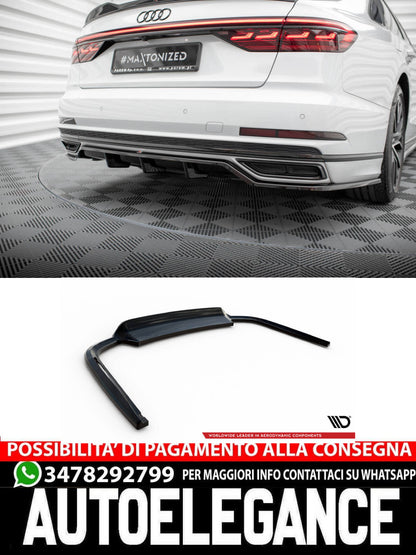 SPLITTER POSTERIORE CENTRALE (CON BARRE VERTICALI) AUDI A8 S-LINE D5  (2017 - 2021)