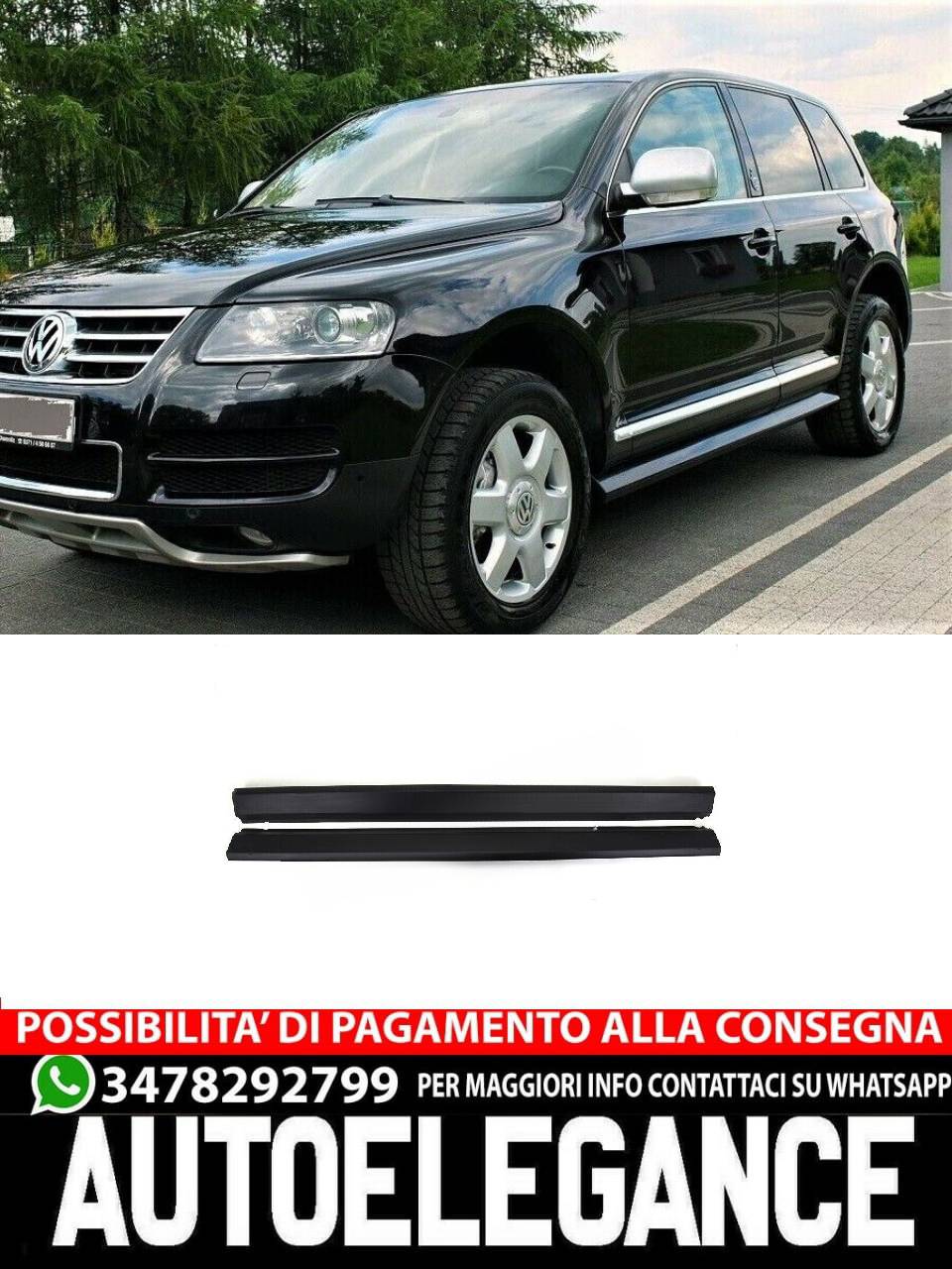 MINIGONNE adatti per VW TOUAREG 2002-2010