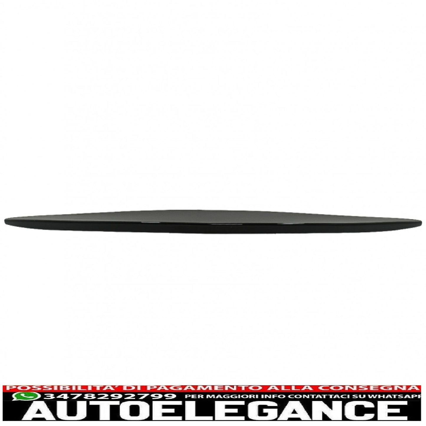 Boot Spoiler Suitable for Mercedes C-Class W206 Limousine (2021 onwards) Piano Black 