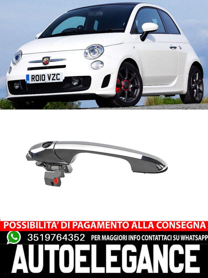 Maniglia porta esterna lato guidatore anteriore sinistra per FIAT 500 500C 2007+