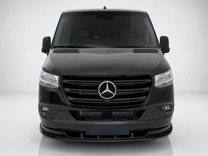 👉Splitter Anteriore per Mercedes Sprinter MK3 2018+ Spoiler Nero Lucido👈