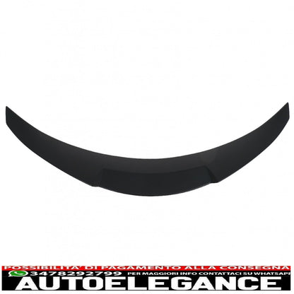 trunk spoiler suitable for bmw 4 series gran coupe f36 (2014-2019) m4 design black