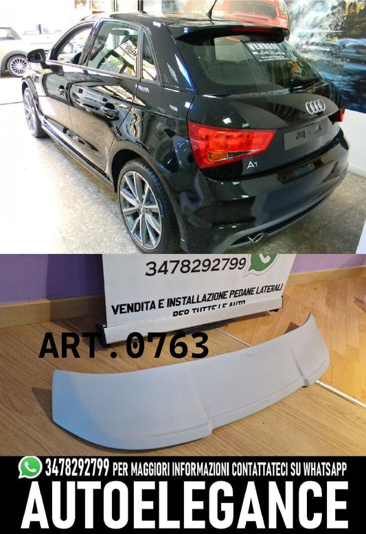 ROOF SPOILER SUITABLE FOR AUDI A1 8X 5 DOORS 2010-2015 S1 RS1 0763
