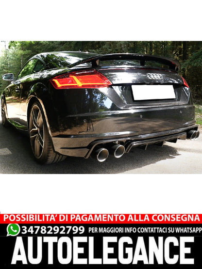 SOTTOPARAURTI POSTERIORE AUDI TT 8S S-LINE ( 2014-2018 )  Solo per S-Line !