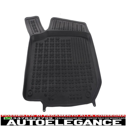 Tappetino in gomma per auto nero adatto per Seat leon 99-05 toledo 99-04 skoda octavia 97-10 vw beetle bora 98-05 golf 4 iv 97-06