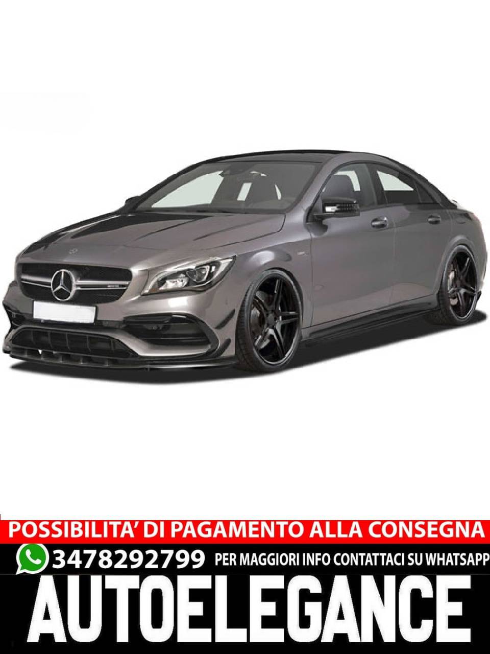 SPOILER suitable for Mercedes CLA 45 AMG / A 45 AMG