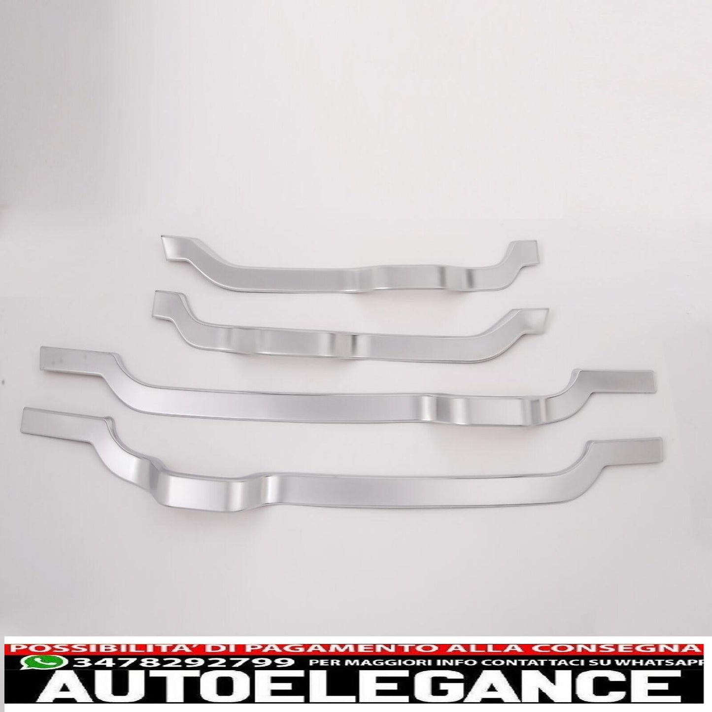 telaio cromato barre ornative copertura porta per land rover discovery 4 l319 - chrome frame trim strips door panel for land rover discovery 4 l319