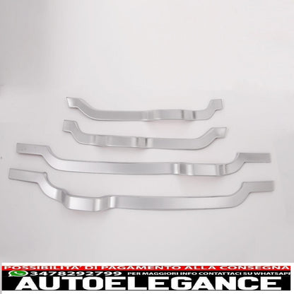 telaio cromato barre ornative copertura porta per land rover discovery 4 l319 - chrome frame trim strips door panel for land rover discovery 4 l319