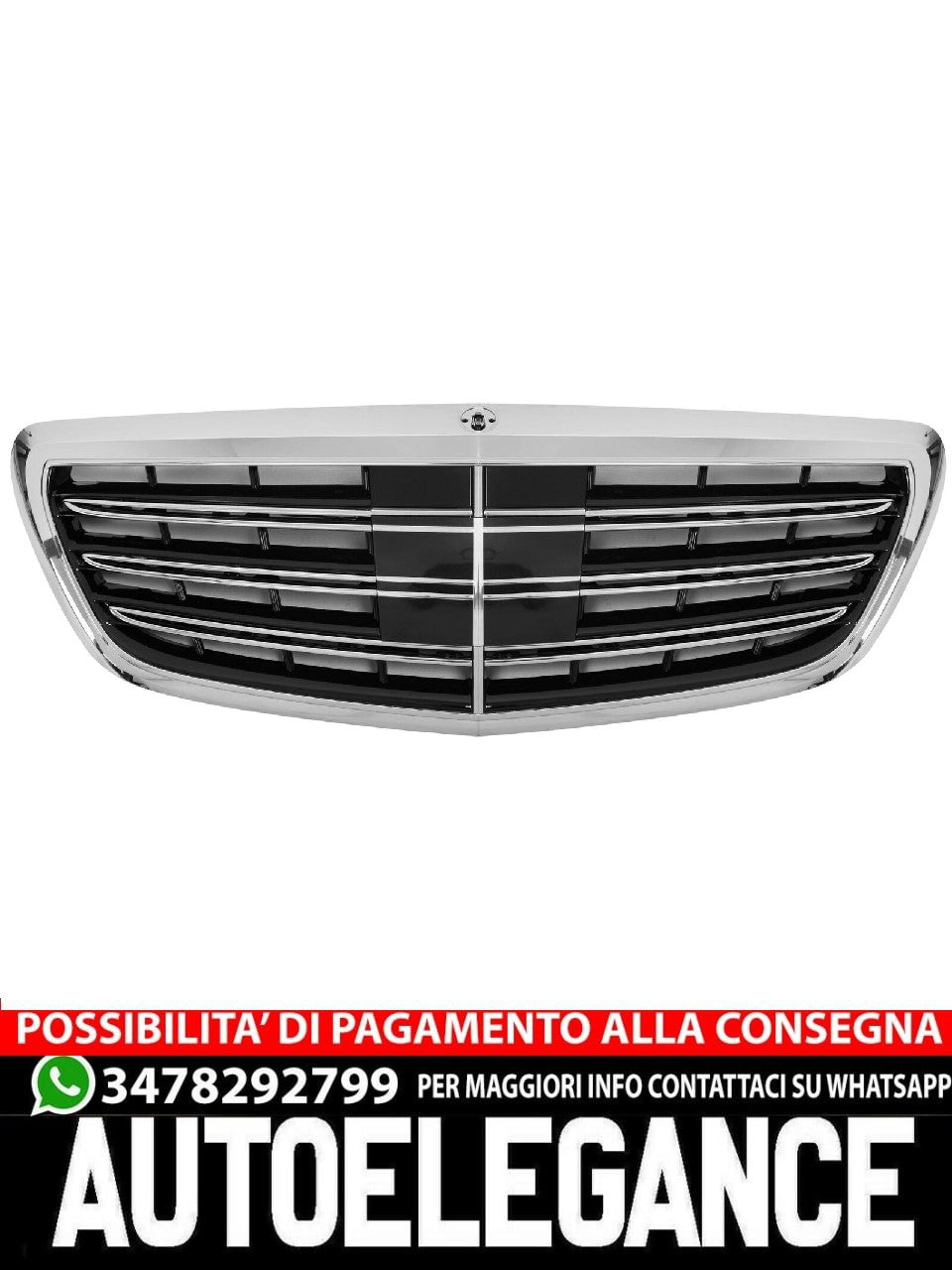 Griglia Sport griglia adatta per W222 Classe S cromata
