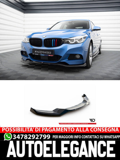 SPLITTER ANTERIORE adatto per V.2 BMW 3 GT M-PACK F34  (2013-2016)