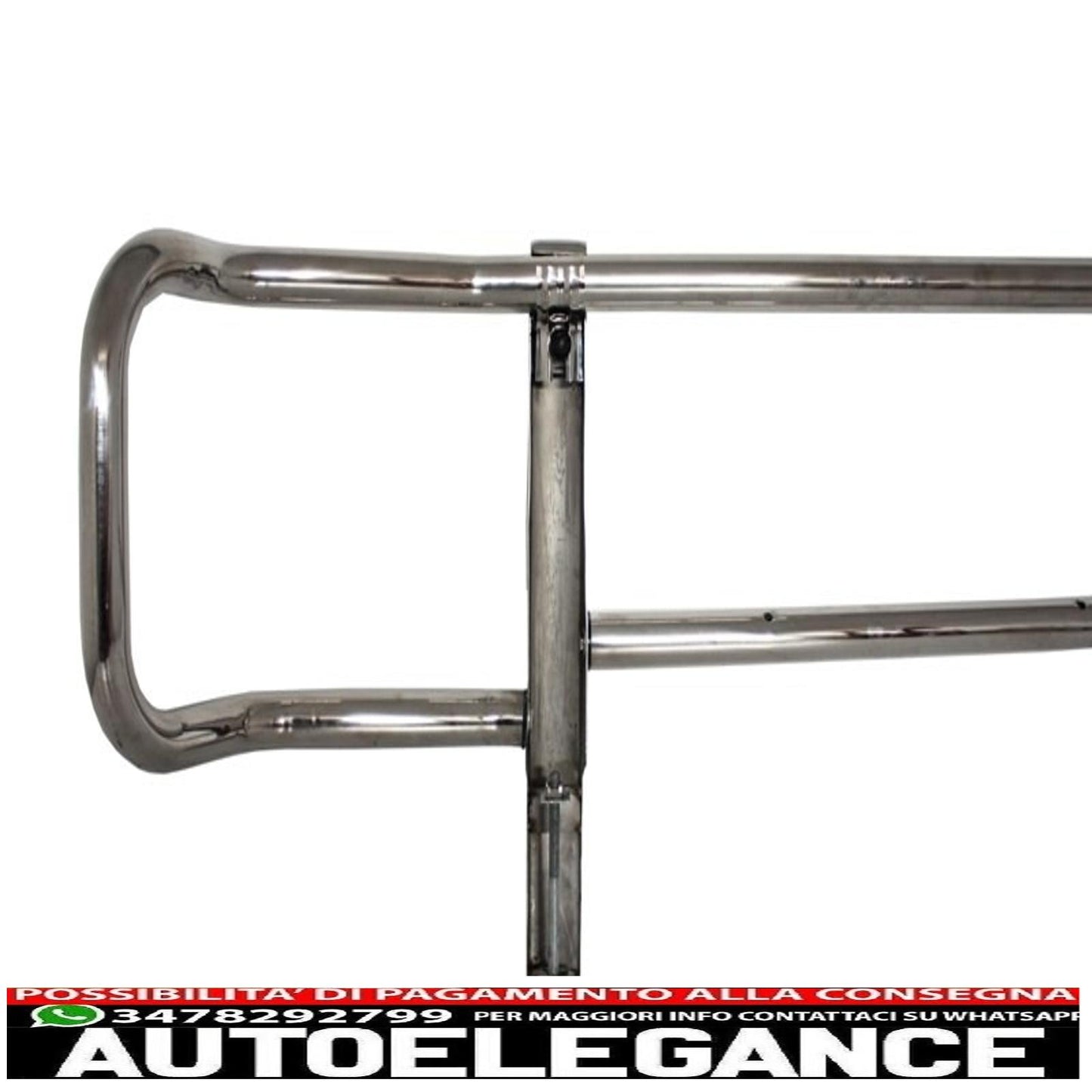 Bullbar adatto per mercedes classe g w463 (1989-2018) design g63 g65 AUTOELEGANCERICAMBI
