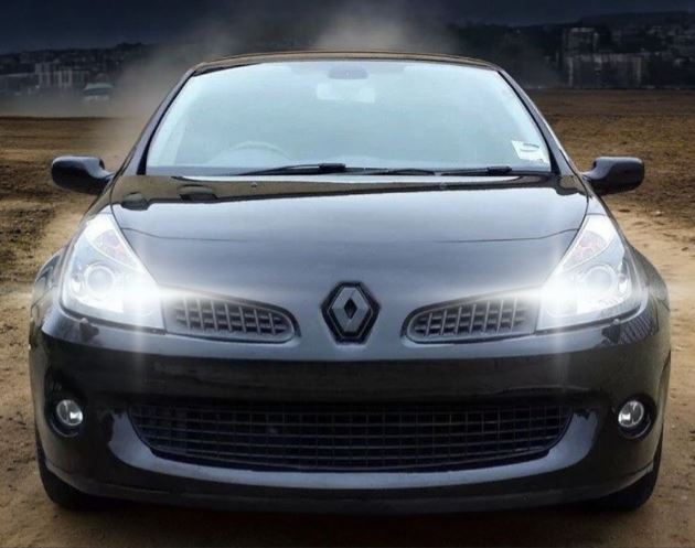🌟KIT FARI LED RENAULT CLIO MK3LENTICOLARE ANABBAGLIANTI ABBAGLIANTI POSIZIONE🌟