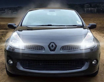 🌟KIT FARI LED RENAULT CLIO MK3LENTICOLARE ANABBAGLIANTI ABBAGLIANTI POSIZIONE🌟