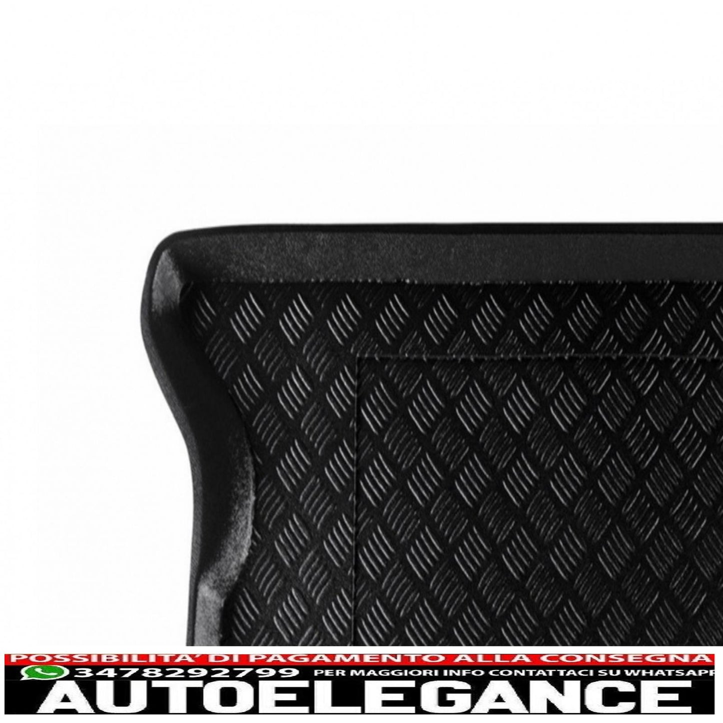 Non-slip boot mat suitable for Nissan Qashqai +2 i (2008-2013)