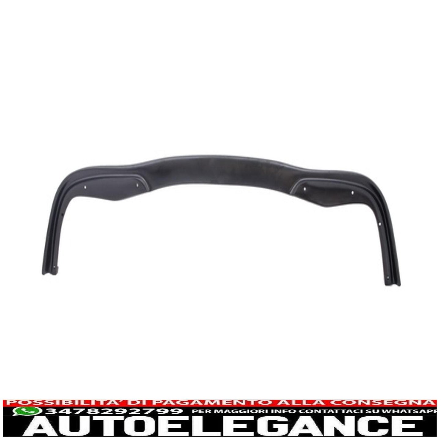 Front bumper spoiler suitable for bmw e39 5 series (1995-2003) h design 