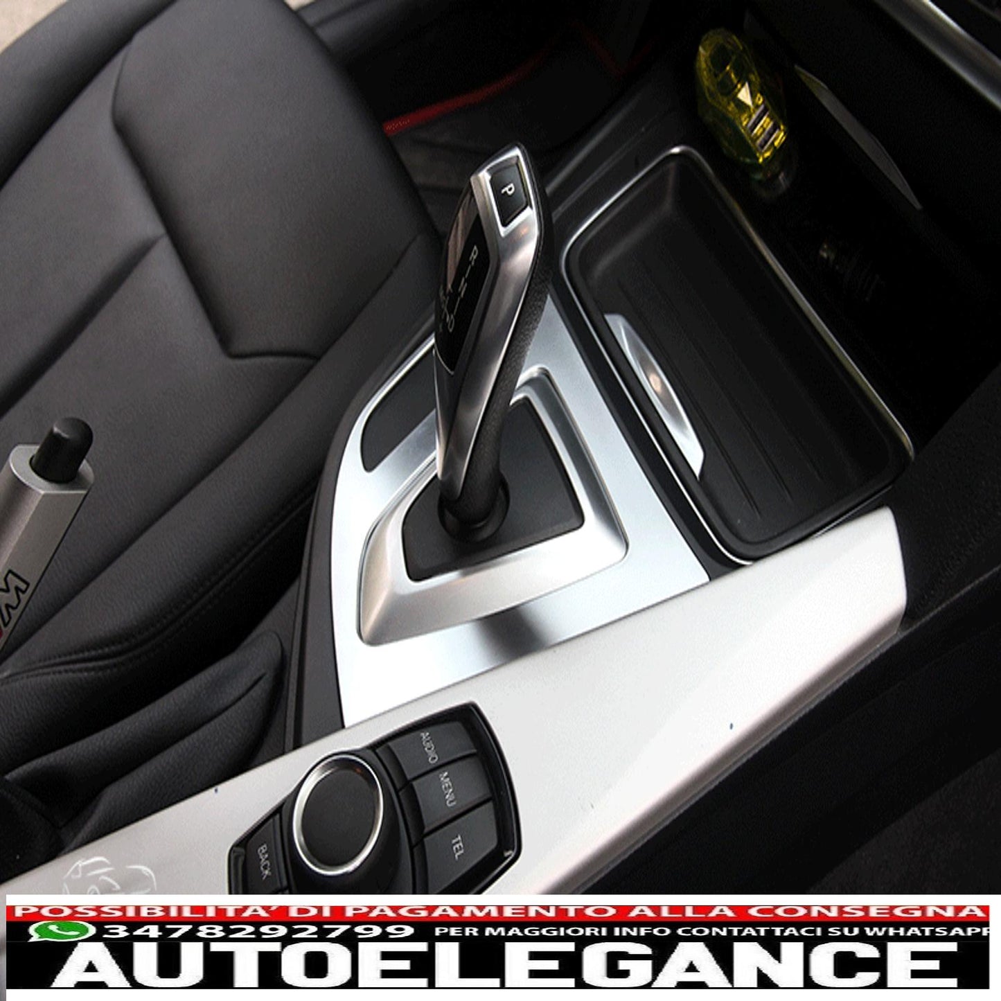 chrome frame gear shift panel for bmw 3 series f30 and f31 - show original titleoriginal textschaltkulisse chromrahmen blende für bmw 3er f30 und f31