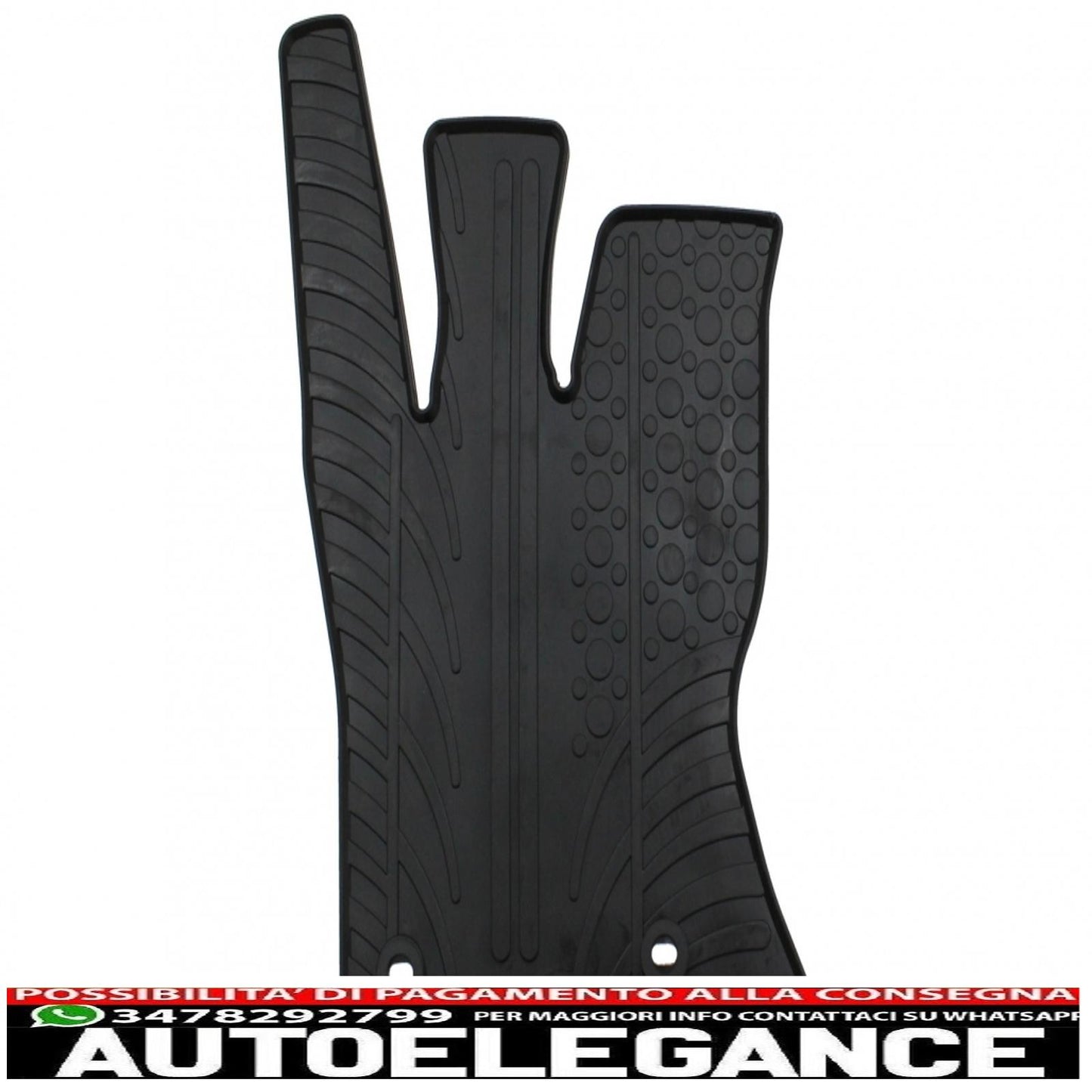 Rubber car mats suitable for Range Rover Velar L560 (2017+)
