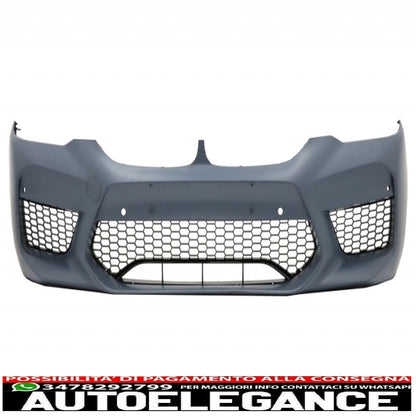 kit carrozzeria completo adatto per limousine BMW Serie 5 G30 (dal 2017 in poi) con parafanghi anteriori design M5 cromati