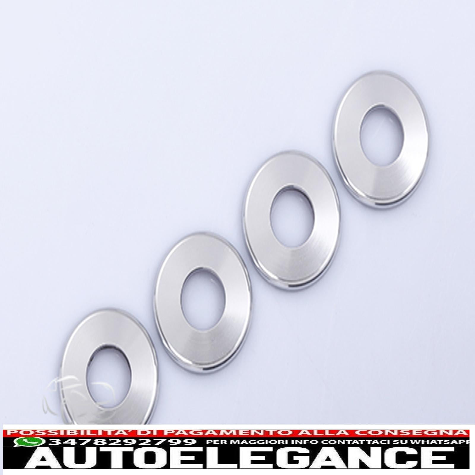 anelli chiusura porta tuning argento per Mercedes w205 c e w213 classe e-mostra il titolo originaletesto anelli serratura porta originali tuning argento per Mercedes w205 c e w213 classe e AUTOELEGANCERICAMBI