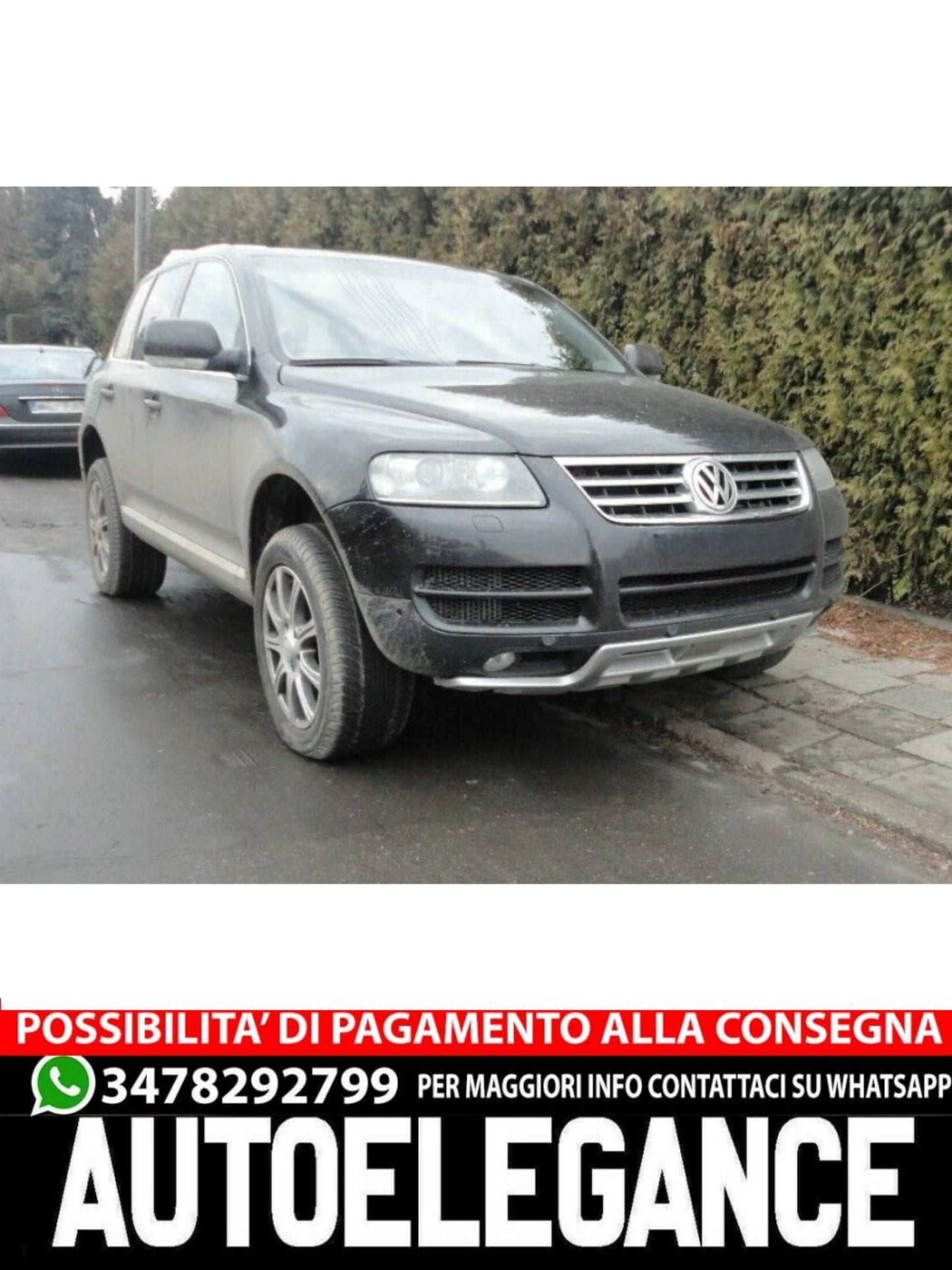 SPOILER suitable for VW TOUAREG KING KONG 2002-2006
