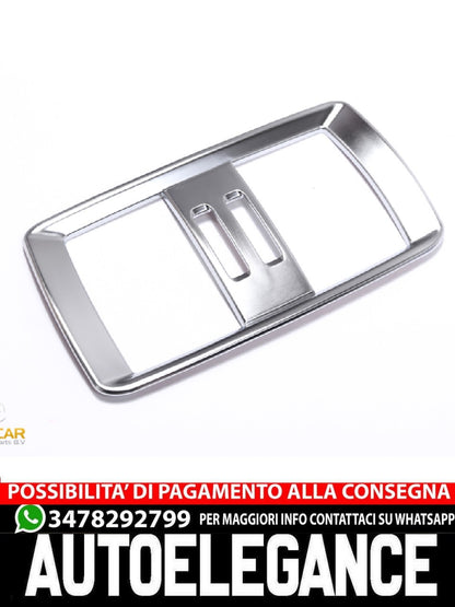 Per BMW X3 X4 F25 F26 pannello telaio cromato bracciolo centrale ugelli aria