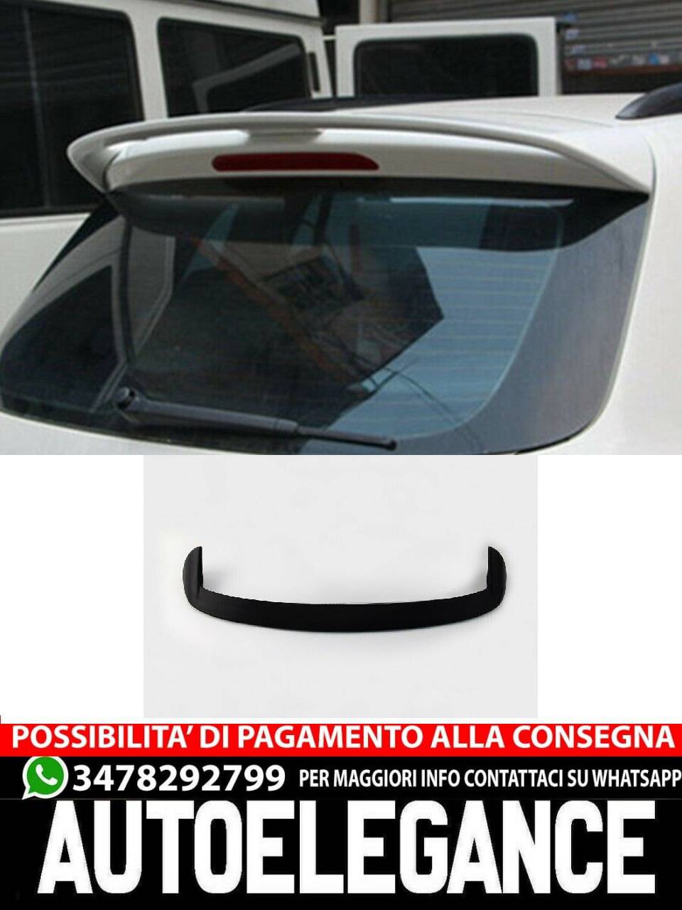 SPOILER adatto per VW TIGUAN 2007-2016