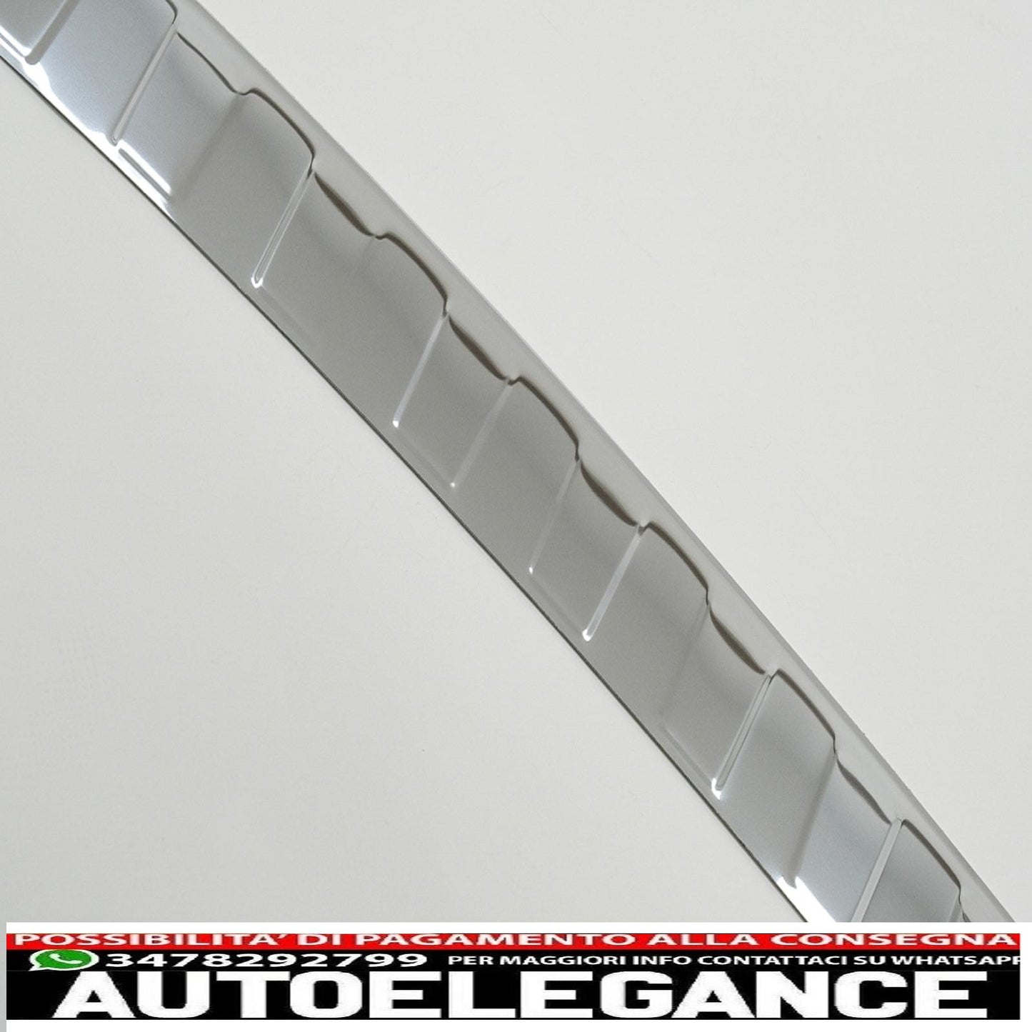 Rear Bumper Protector Sill Kick Plate Cover Aluminum Fit For VW Golf VII 7 7.5 5G Hatchback (2012-2019)