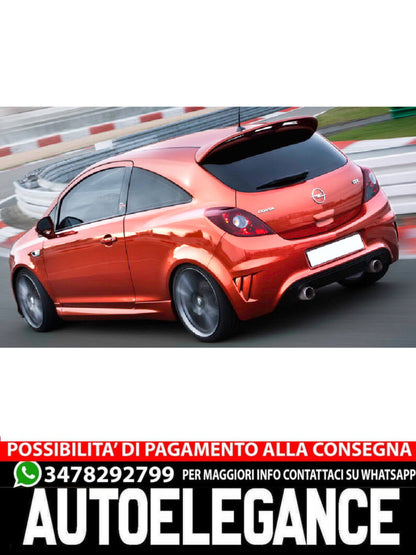 SPOILER COMPATIBILE PER OPEL CORSA D 2006-2014