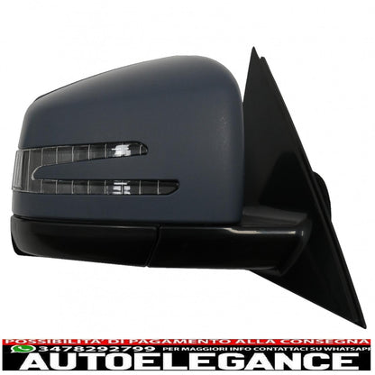 Complete mirror assembly suitable for mercedes s class w221 (2005-2010) restyling design