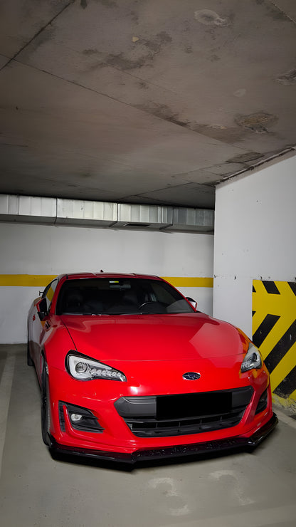 Front Splitter SUBARU Brz Mk1 2012-2017 With TÜV ABE 