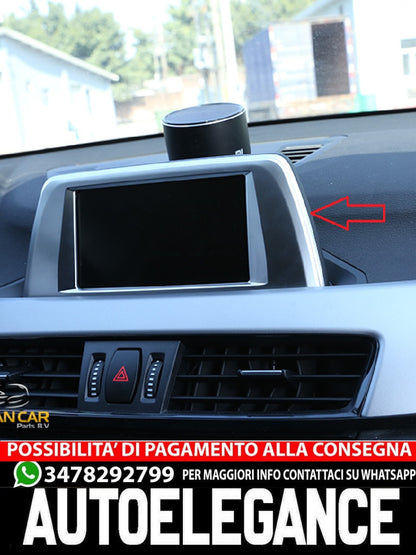 For BMW X1 F48 Navi screen chrome frame diaphragm 