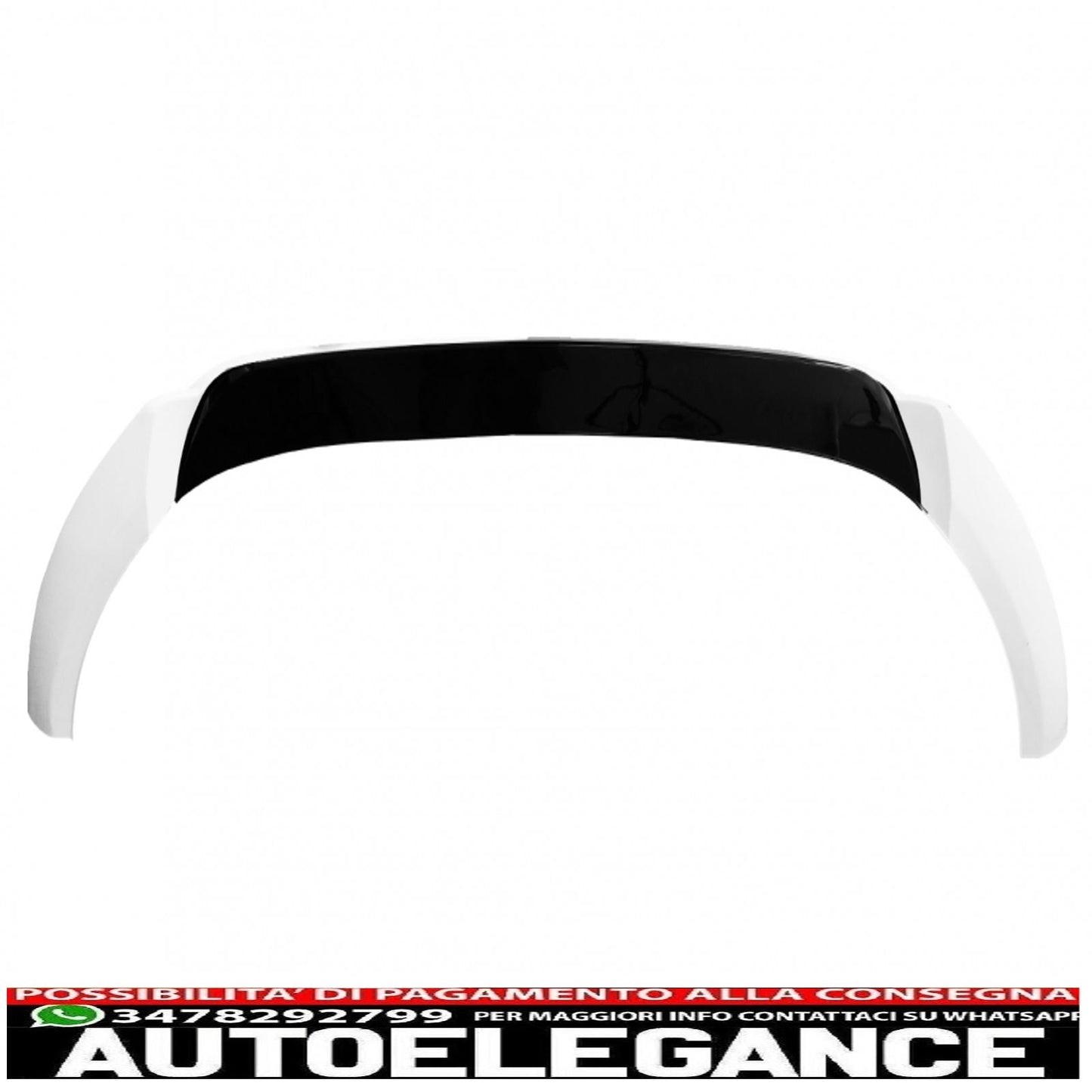 Front Bumper Lip Extension Spoiler Fit For VW Golf VII 7 5G Pre-Facelift (2013-2017) Gloss Black &amp; White