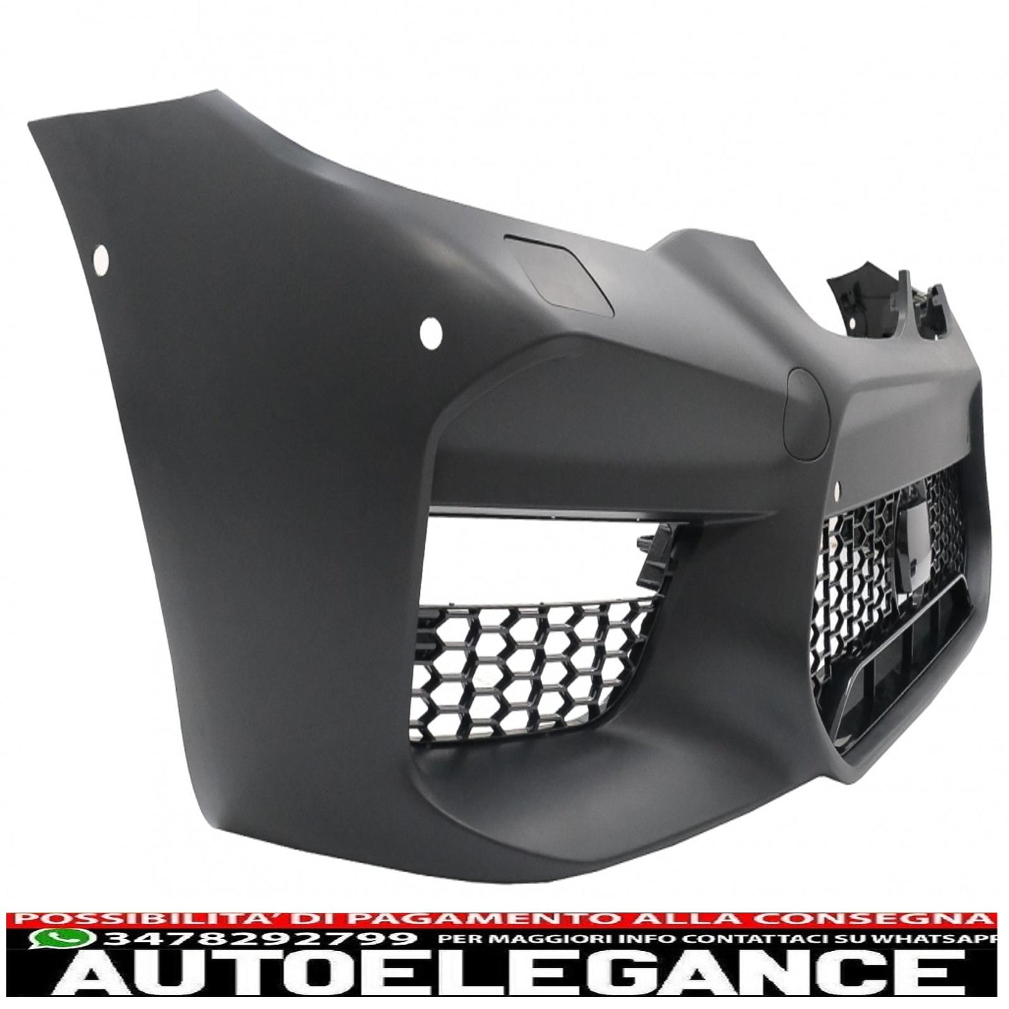 front bumper suitable for bmw 5 series g30 g31 (2017-2019) m5 sport design with acc 