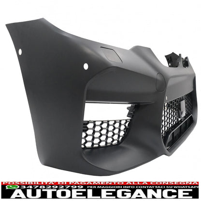 front bumper suitable for bmw 5 series g30 g31 (2017-2019) m5 sport design with acc 