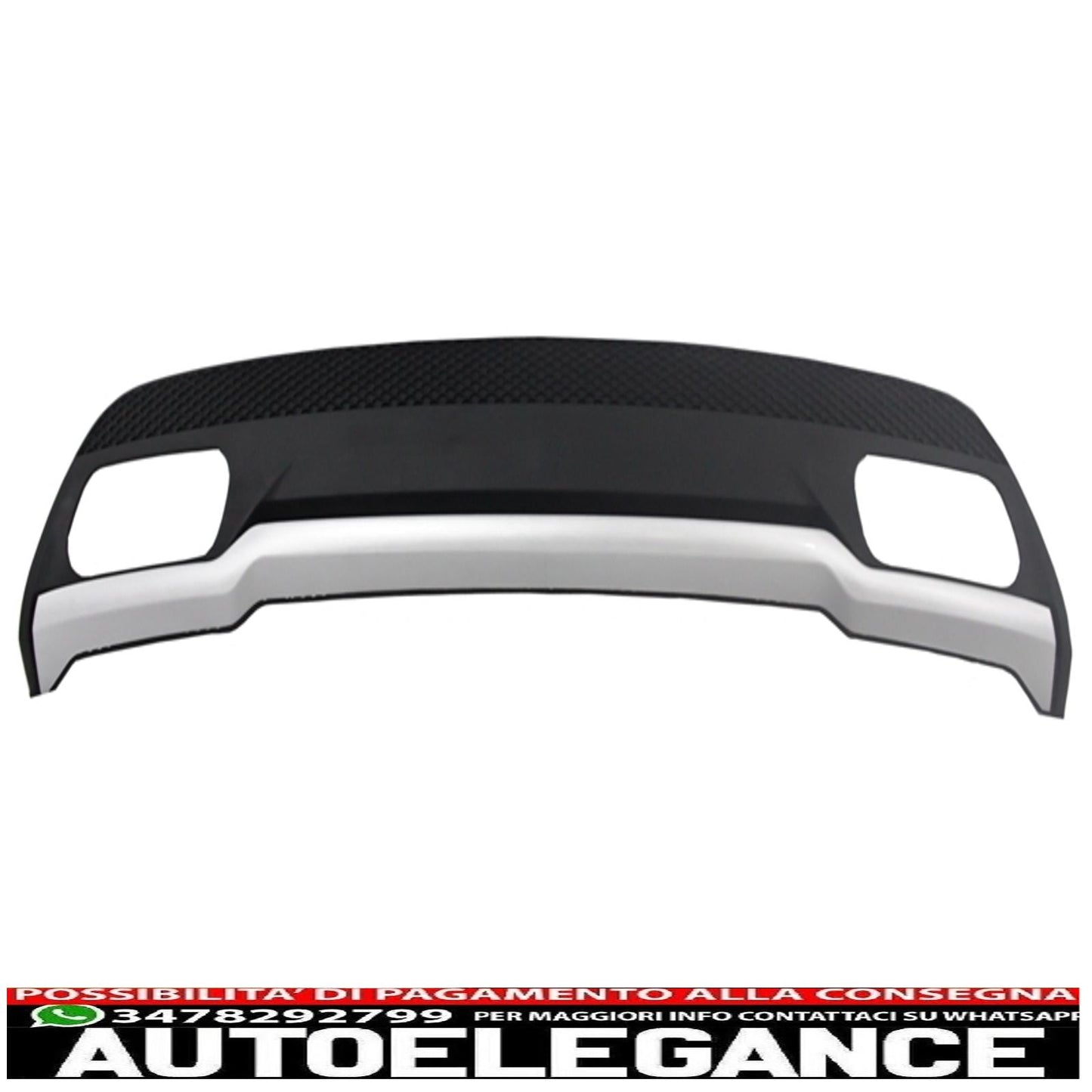 Rear Diffuser and Exhaust Tips Package Suitable for Mercedes A-Class W176 (2012-2018) Sport Pack 